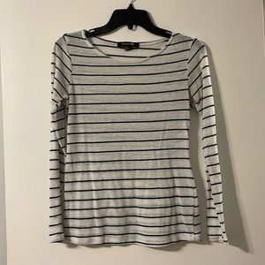Forever21 stripped long sleeve shirt